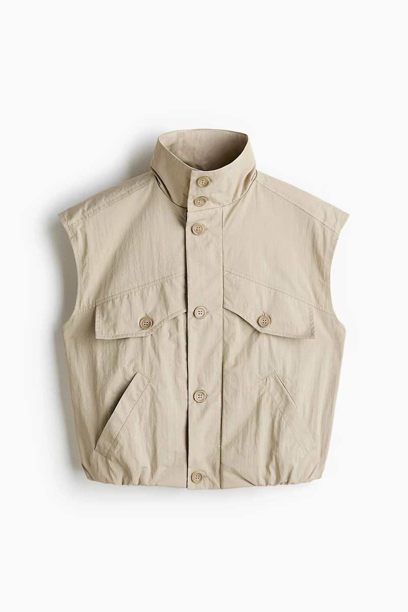 Sleeveless Utility Shirt