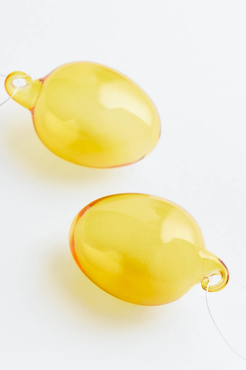 Décoration de Pâques en verre