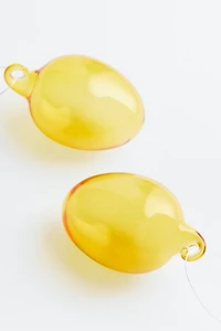Décoration de Pâques en verre