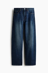 Barrel Regular Waist Jeans
