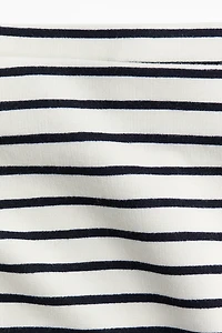 Off-the-shoulder Jersey Top