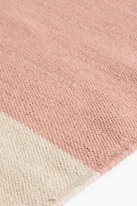 Checked Cotton Rug