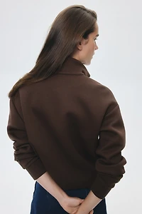 Chandail zippé en scuba