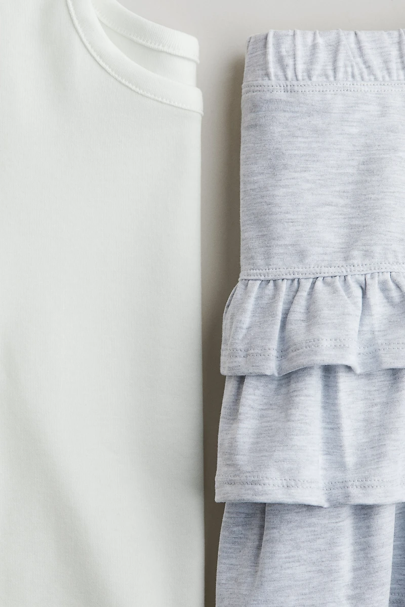 Ensemble 2 pièces en jersey de coton