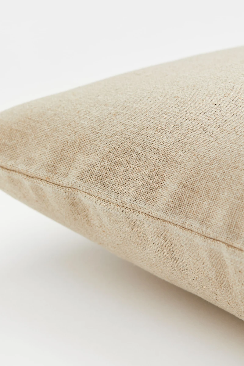 Linen-blend Cushion Cover