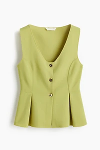Peplum Vest