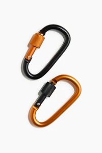 Lot de 2 mousquetons