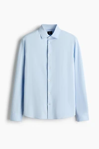 Four-Way Stretch Slim-Fit Shirt