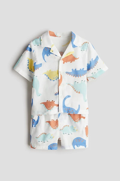 Ensemble 2 pièces en coton imprimé