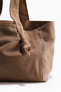 Knot-Detail Tote Bag