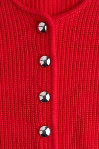 Chandail en tricot côtelé