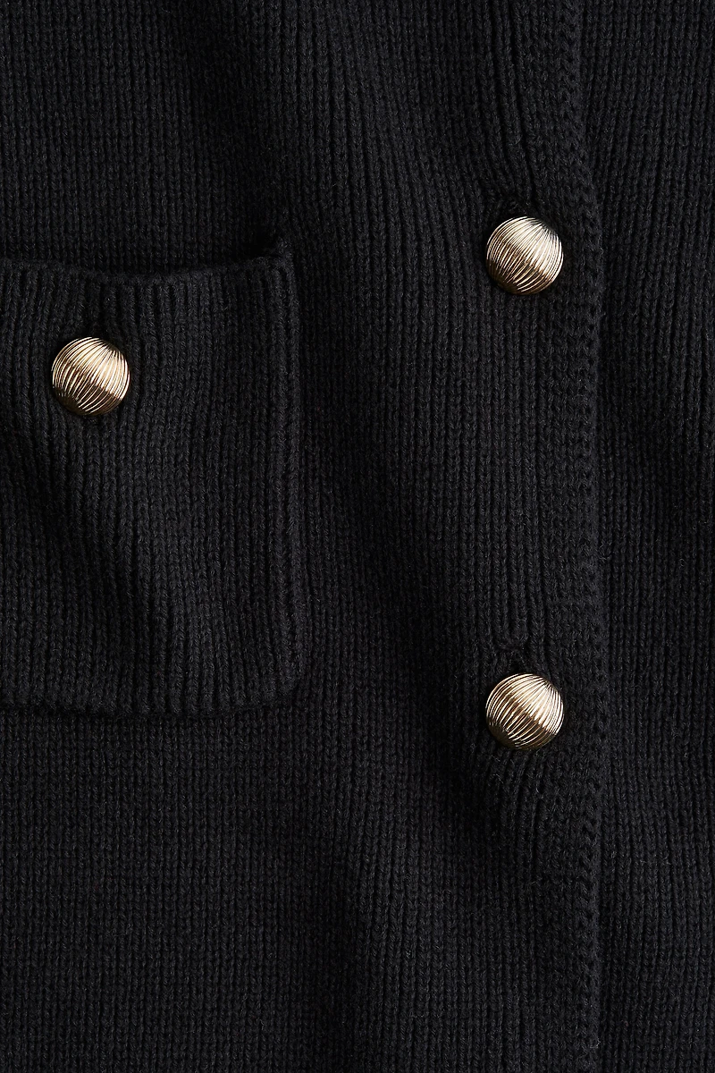 MAMA Rib-Knit Cardigan