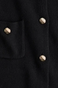 MAMA Rib-Knit Cardigan