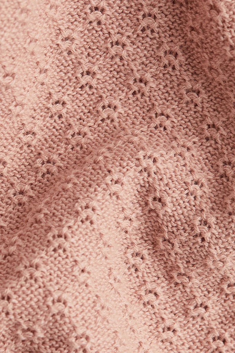 2-Piece Pointelle-Knit Cotton Set