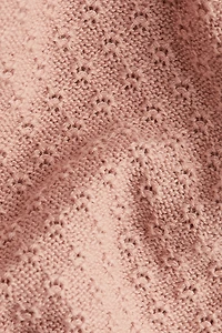 2-Piece Pointelle-Knit Cotton Set