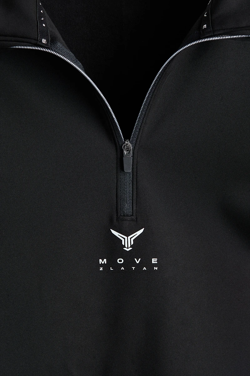 Warm Half-Zip Sports Shirt with ThermoMove™