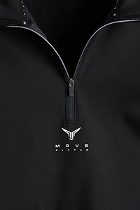 Warm Half-Zip Sports Shirt with ThermoMove™