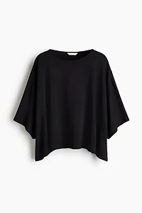 Batwing-Sleeved Top