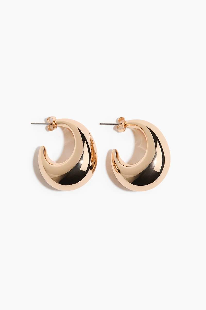 Teardrop Hoop Earrings