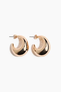 Teardrop Hoop Earrings