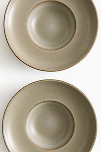 2-Pack Small Reactive-Glaze Deep Plates