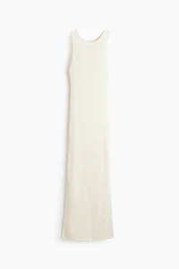 Pointelle-Knit Beach Dress