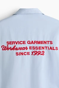 Relaxed-Fit Short-Sleeved Utility Shirt