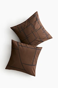 2-pack Cotton Cushion Covers