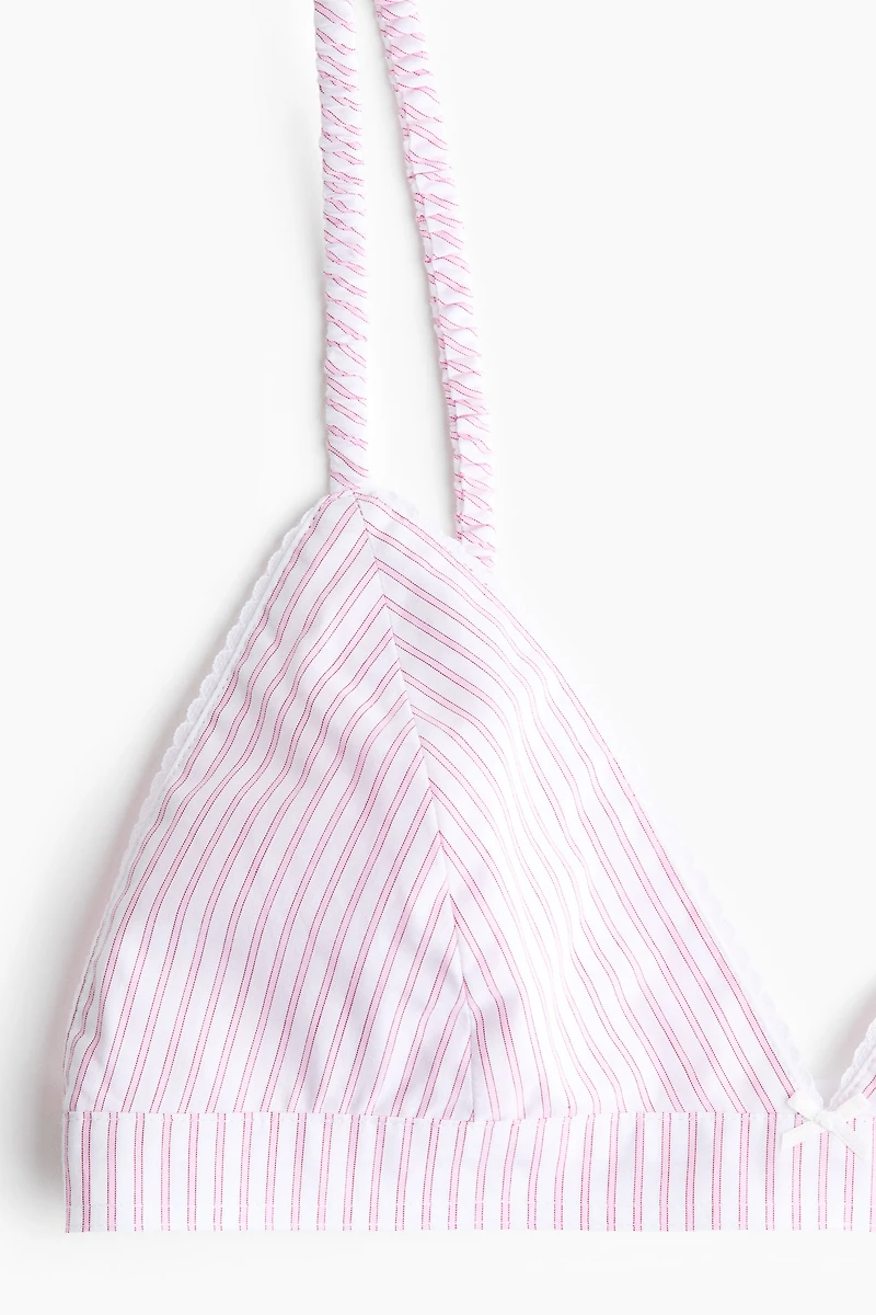 Cotton Pajama Bra Top