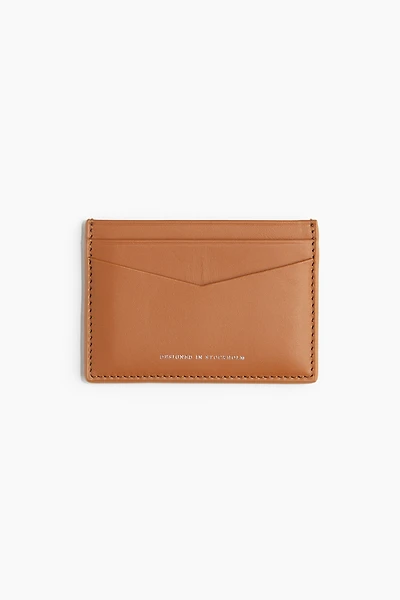 Porte-cartes en cuir