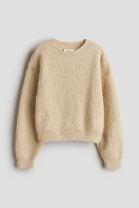 Rib-Knit Sweater