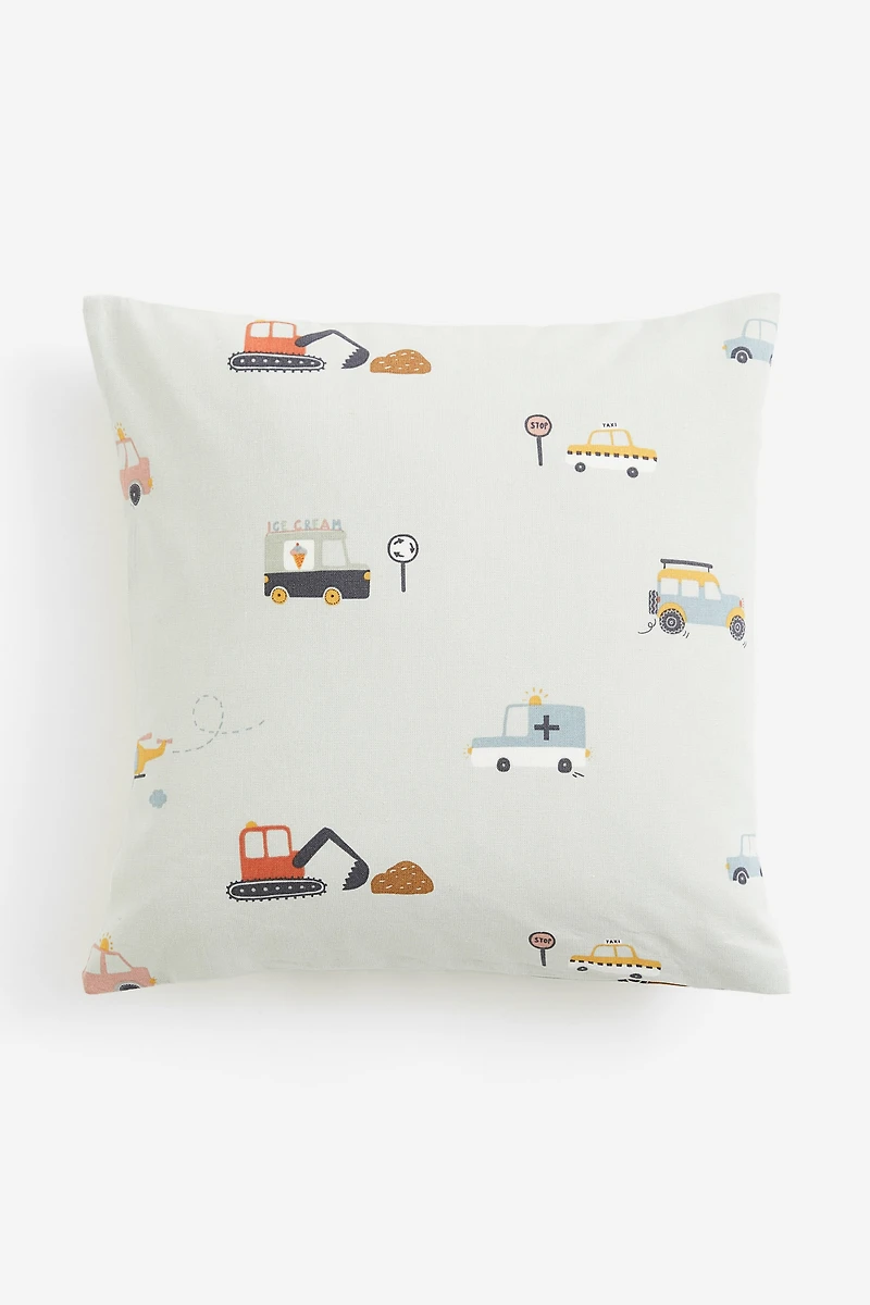 Printed Cotton Cushion Cover