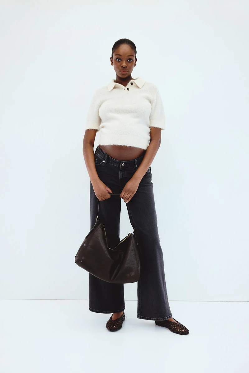 MAMA Before & After Wide Jeans