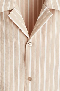 Regular-Fit Lyocell-Blend Resort Shirt