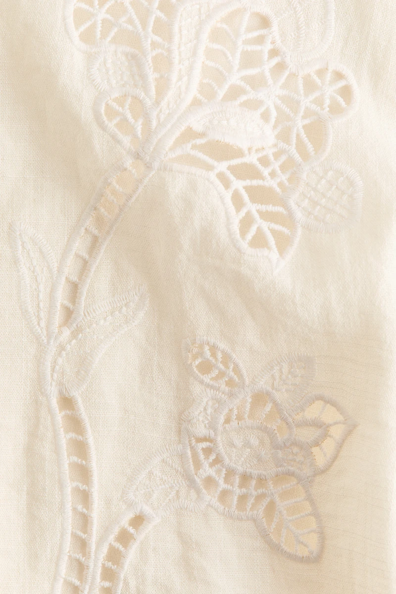 Eyelet Embroidered Shirt
