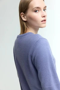Fine-Knit Cashmere Top