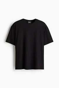 Linen-Blend Pajama T-Shirt and Shorts