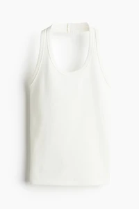 Pima Cotton Halterneck Top