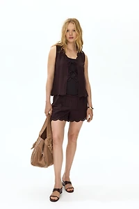 MAMA 2-Piece Scalloped Set