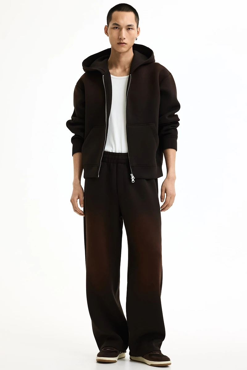 Relaxed-Fit Boxy Scuba Hooded Jacket