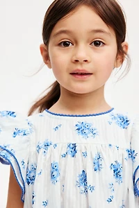 Robe en crépon de coton