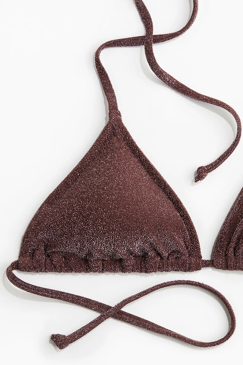 Haut de bikini triangle coussiné