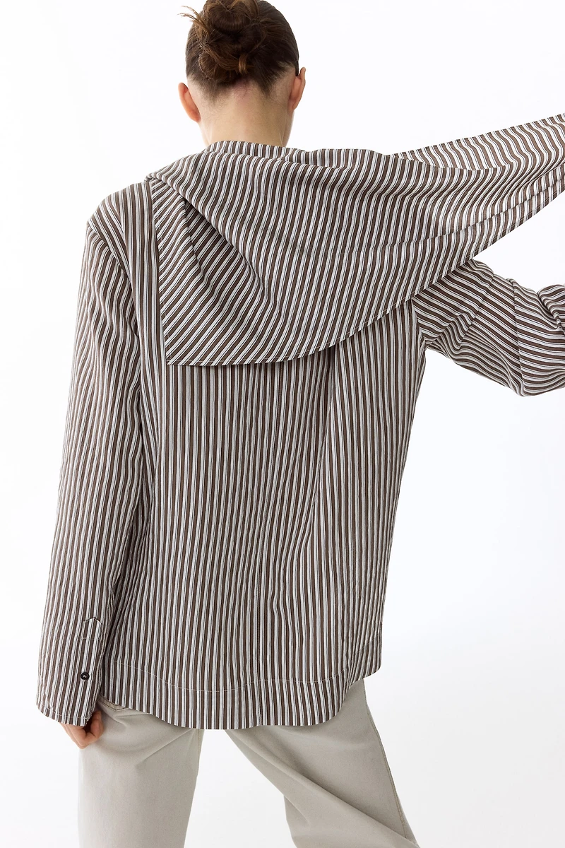 Blouse grande taille avec foulard