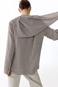 Blouse grande taille avec foulard