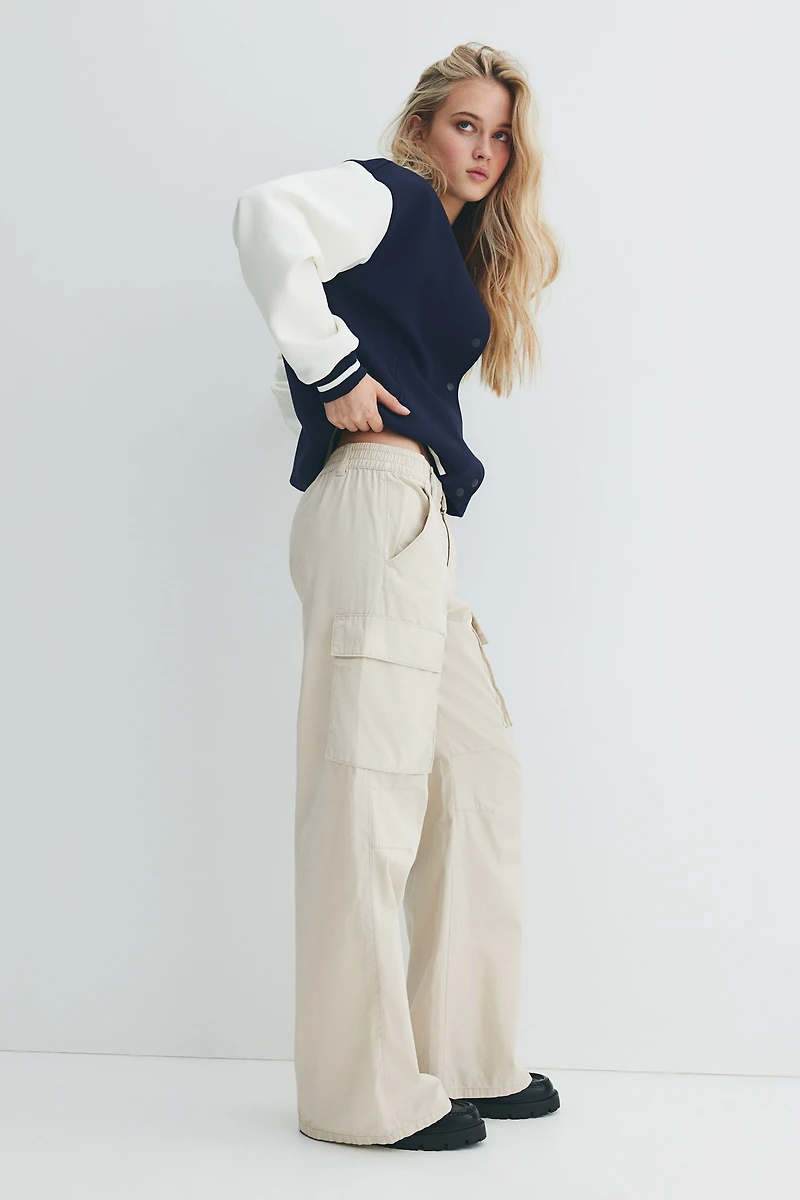 Pantalon cargo en toile