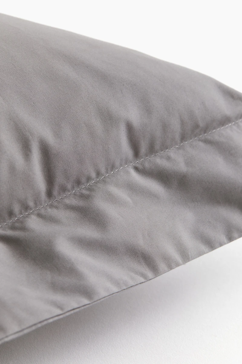 Cotton Percale Pillowcase