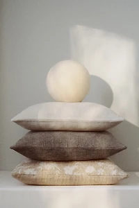 Linen-Blend Cushion Cover