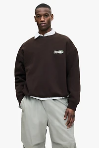 Loose-Fit Printed Sweatshirt