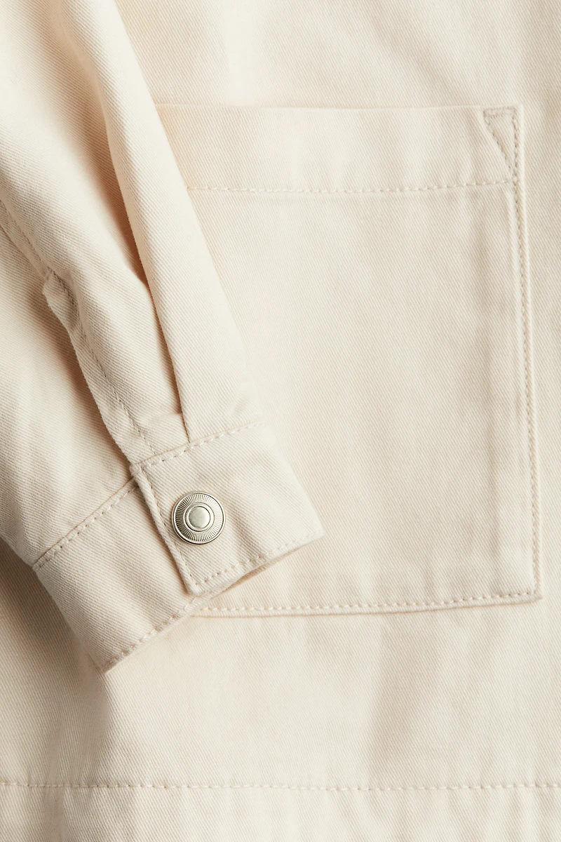 Veste en sergé de coton