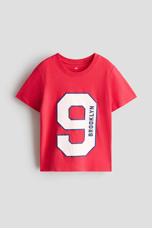 Printed Cotton T-Shirt